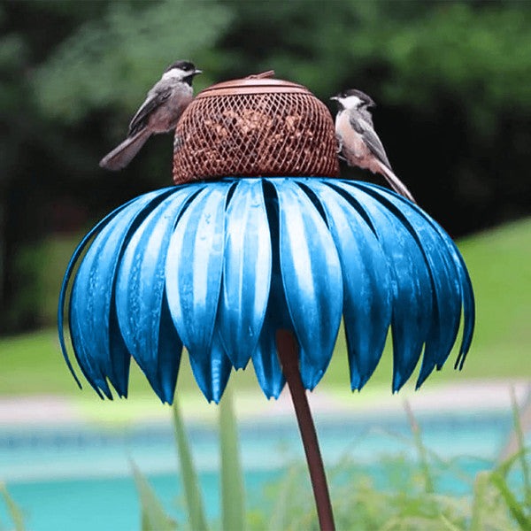 Voederbak voor zonnehoedvogels 0
