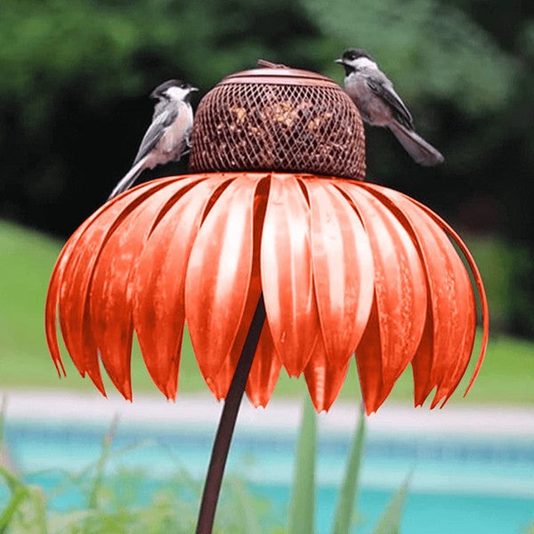 Voederbak voor zonnehoedvogels 2
