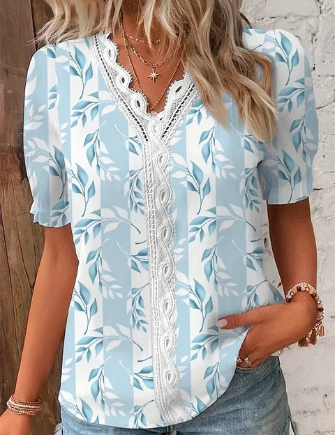 Boho | Blouse met Bloemprint