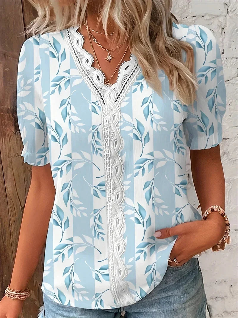 Boho | Blouse met Bloemprint