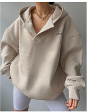 Warme dameshoodie met moderne look | Winter 2