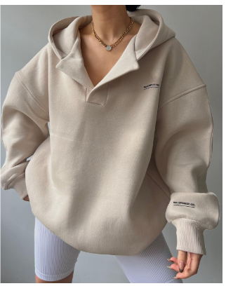 Warme dameshoodie met moderne look | Winter 2