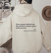 Warme unisex hoodie met print | Lange mouw 5