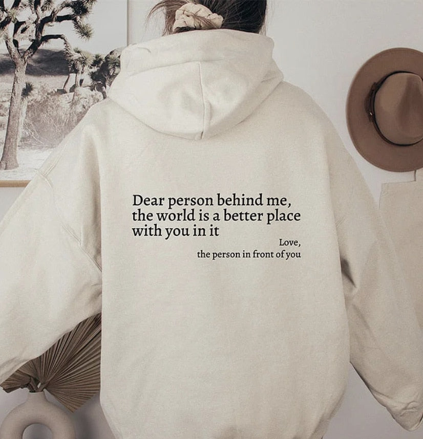 Warme unisex hoodie met print | Lange mouw 5