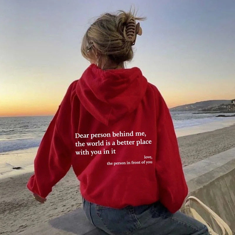 Warme unisex hoodie met print | Lange mouw 6