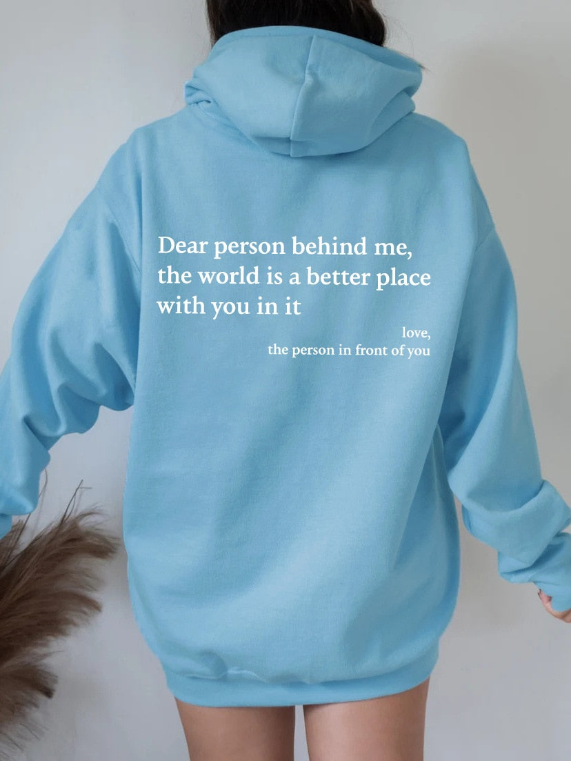 Warme unisex hoodie met print | Lange mouw 7