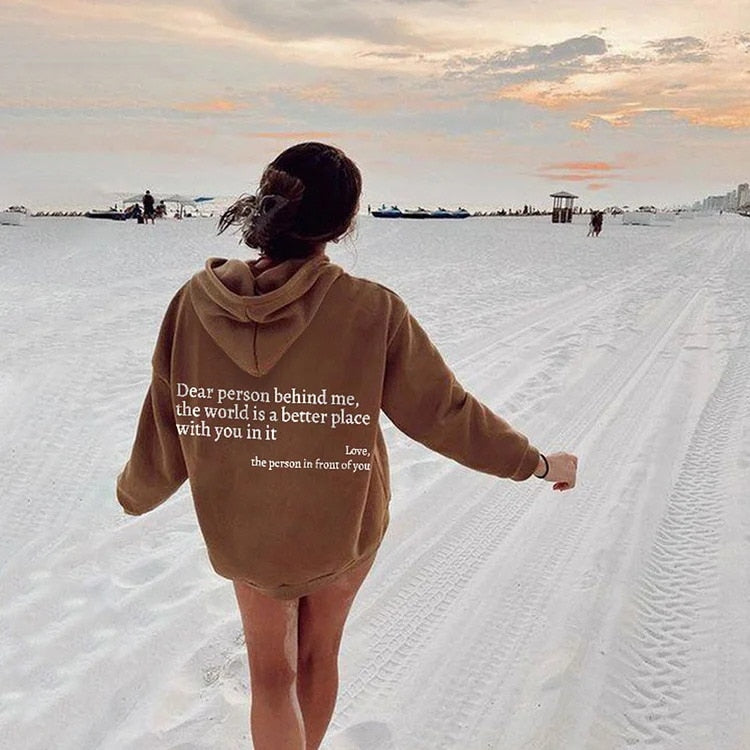 Warme unisex hoodie met print | Lange mouw 9