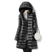 Warme winterjas met capuchon voor dames | puffer 2
