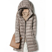 Warme winterjas met capuchon voor dames | puffer 5