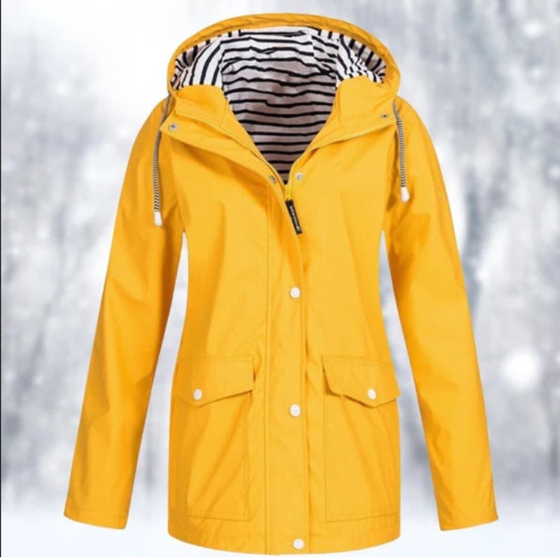 Waterdichte capuchonjas voor dames | Winter 0