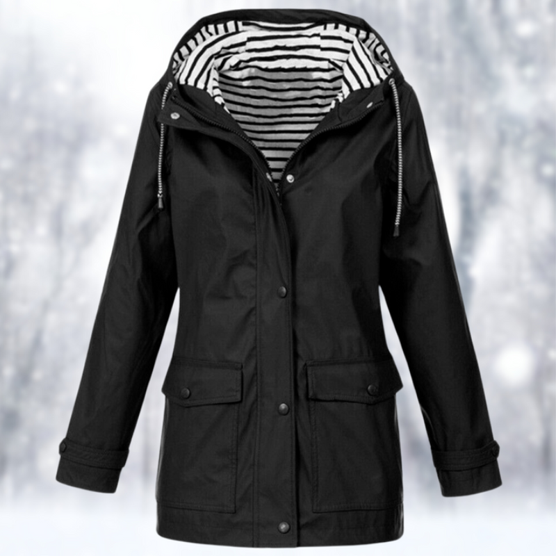 Waterdichte capuchonjas voor dames | Winter 1