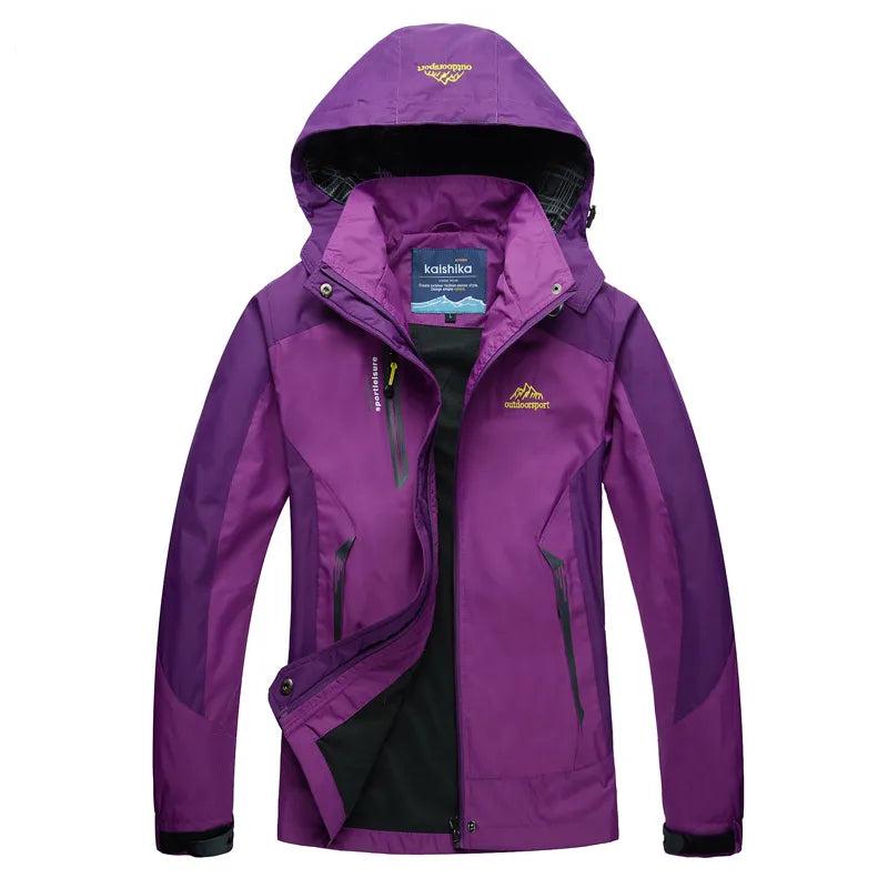 Waterdichte regenjas voor dames | Met capuchon 4