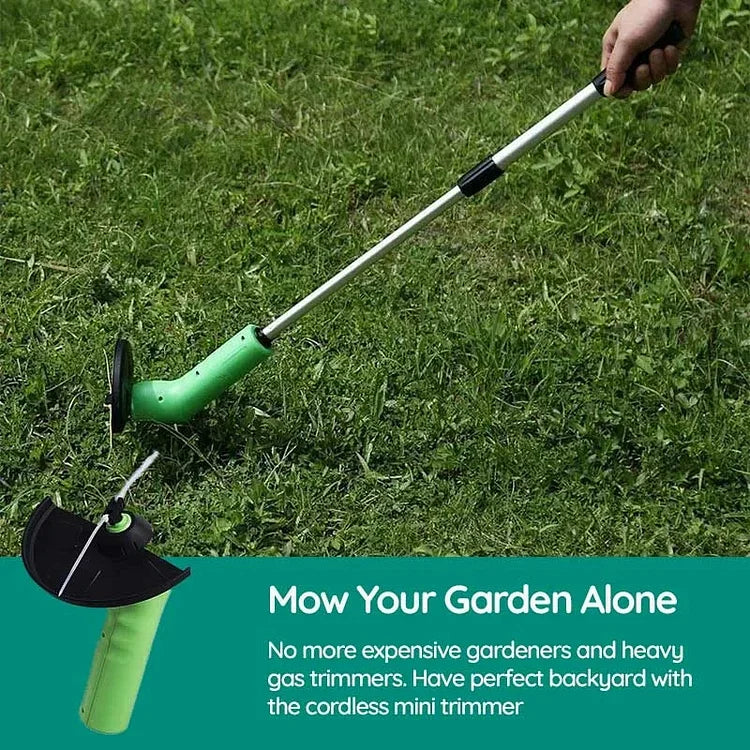 Weed Wacker draadloze mini onkruidtrimmer 3