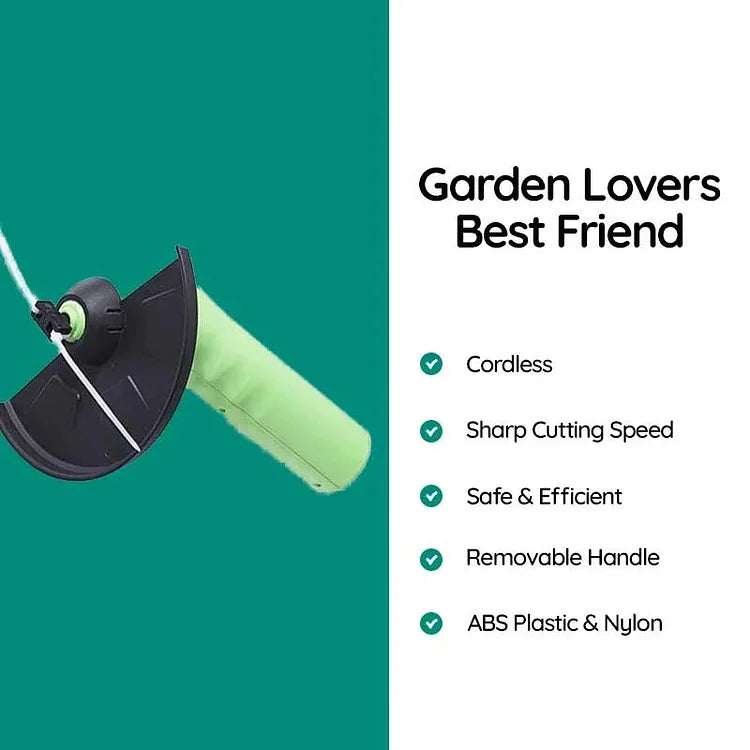 Weed Wacker draadloze mini onkruidtrimmer 4