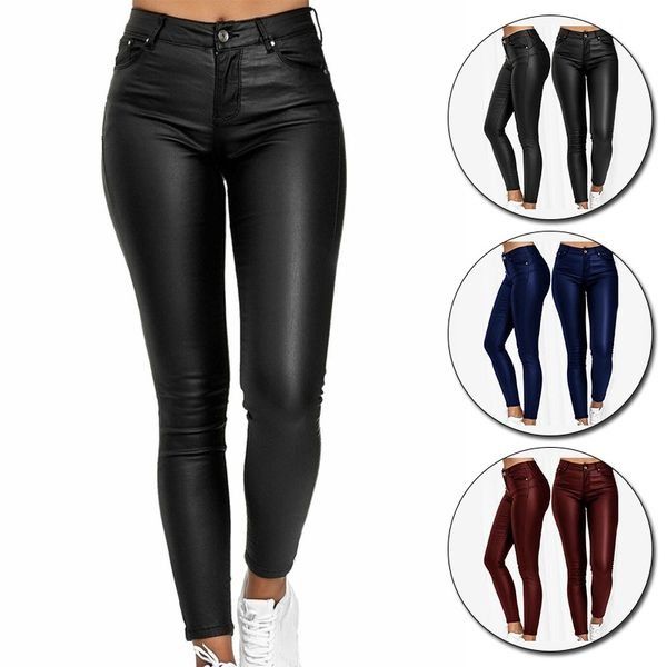 ELLEN | Leren Leggings Dames