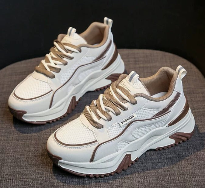 Danna | Modieuze Dames Sneakers met Comfortabele Hoge Zool
