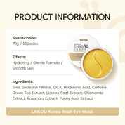 ReviveEyes - Snail Eye Mask voor donkere ringen en zwelling