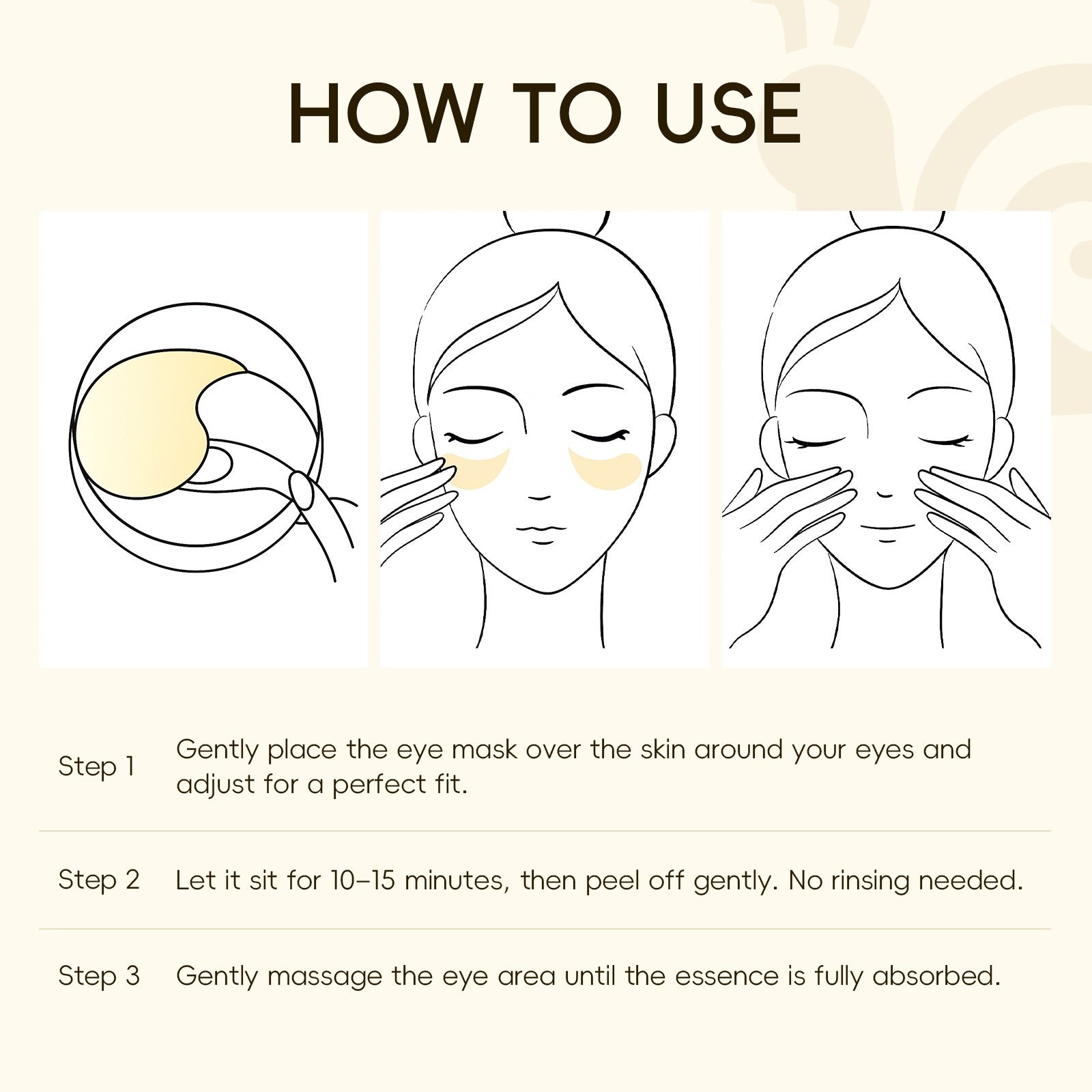 ReviveEyes - Snail Eye Mask voor donkere ringen en zwelling