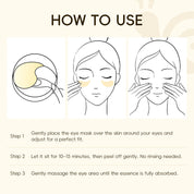 ReviveEyes - Snail Eye Mask voor donkere ringen en zwelling