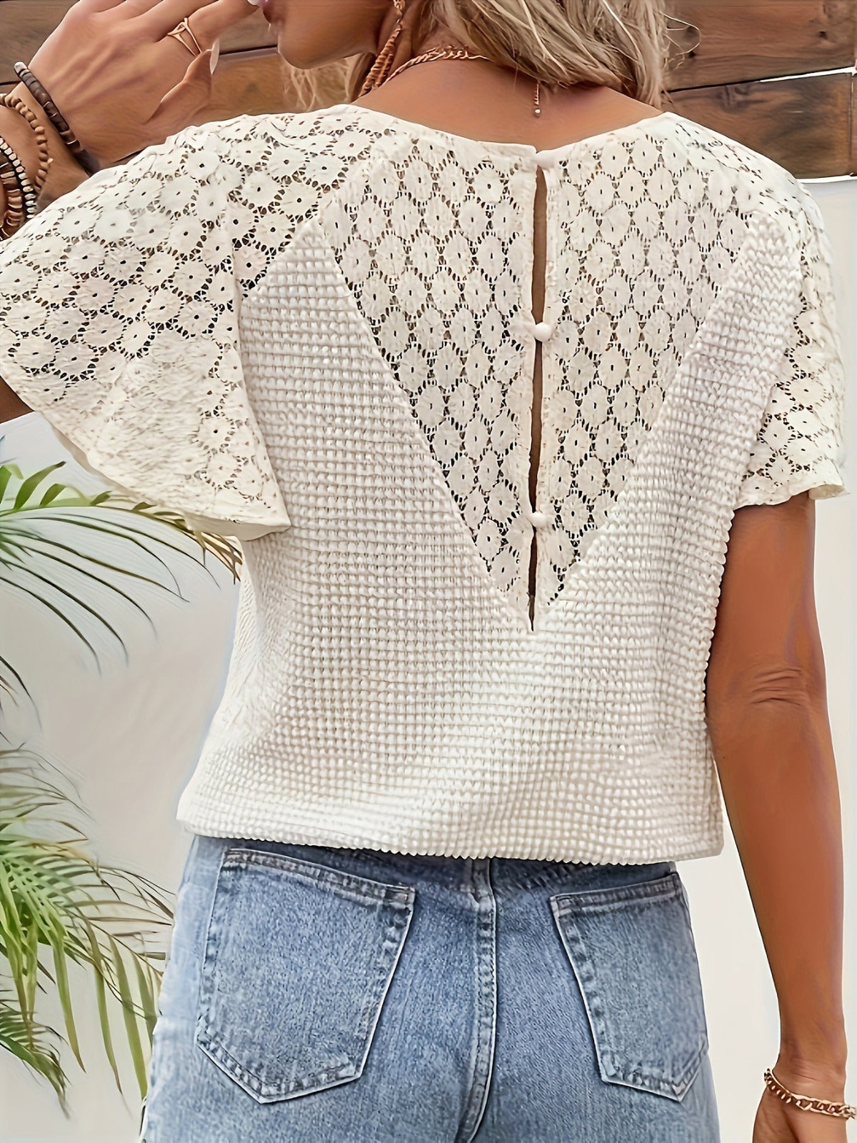 Noëlle | Comfortabele Lichte Zomertop met V-Hals voor Dames