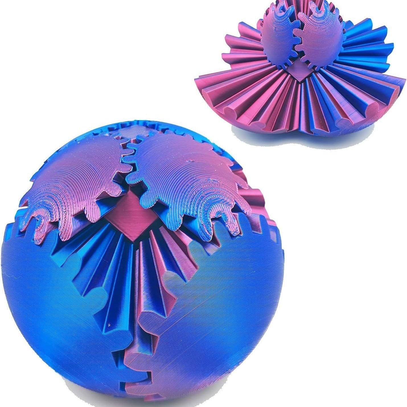 De Steampunk wervelende wonderfidget (Gear Ball)