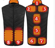 Unisex verwarmd vest