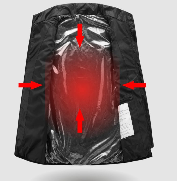 Unisex verwarmd vest