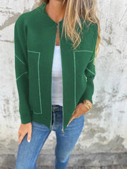 Hannah | Moderne blouse met rits