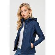 Windjack met capuchon voor dames | Ritssluiting 0