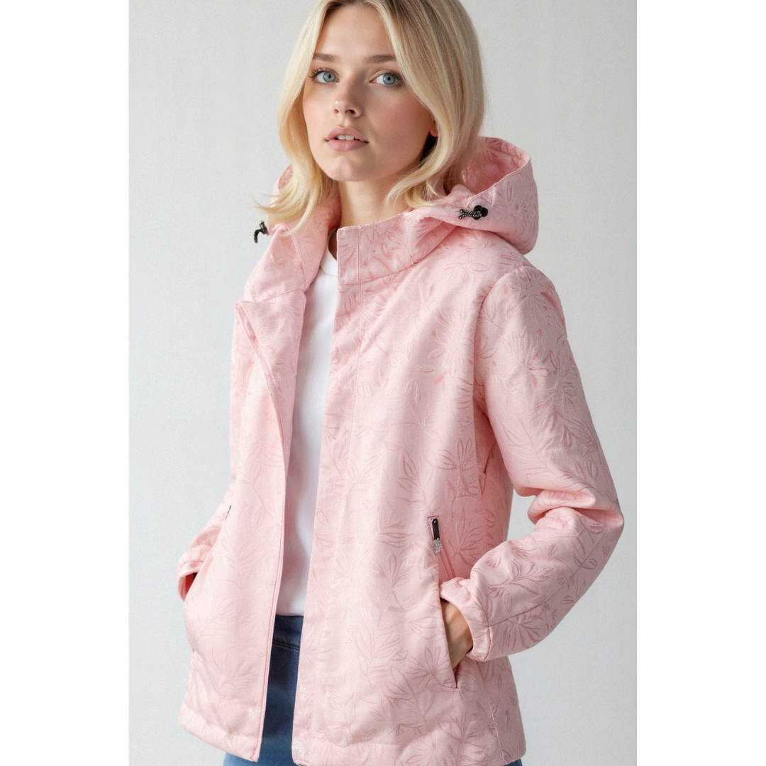 Windjack met capuchon voor dames | Ritssluiting 2