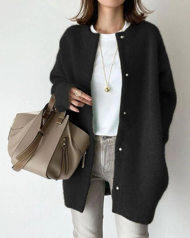 Winter Chic Cardigan voor dames | Warm 0