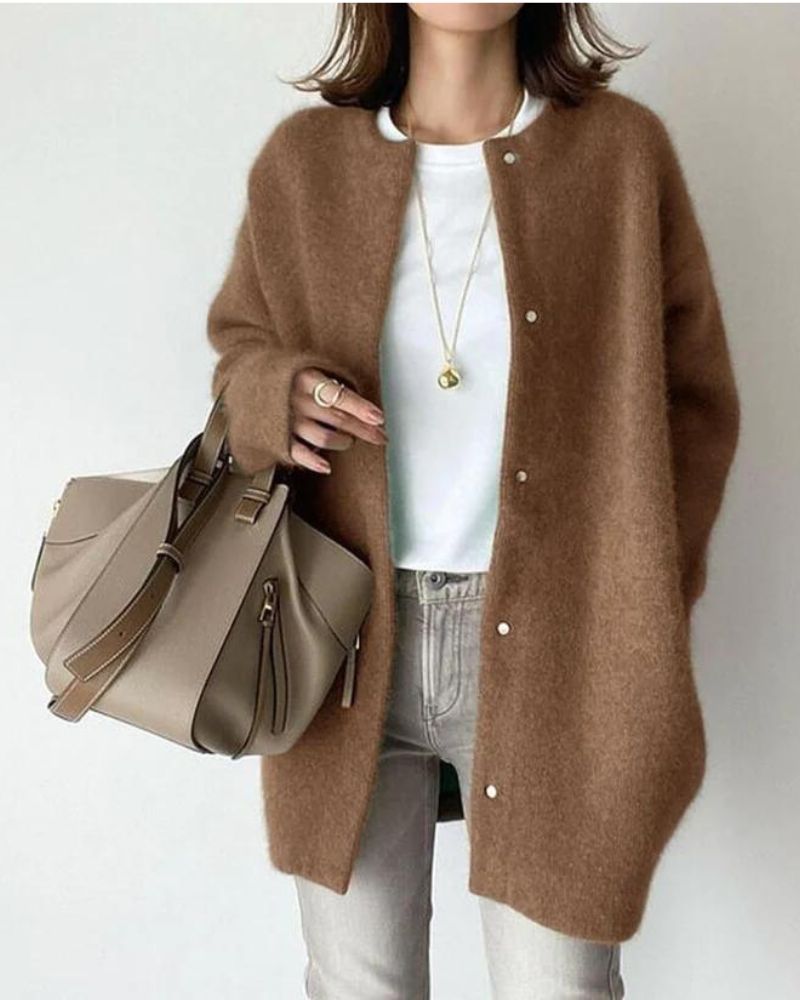 Winter Chic Cardigan voor dames | Warm 2