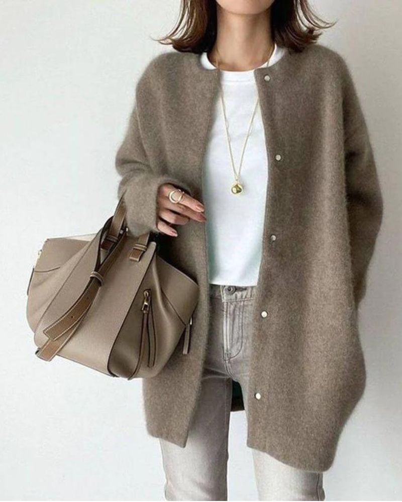 Winter Chic Cardigan voor dames | Warm 4