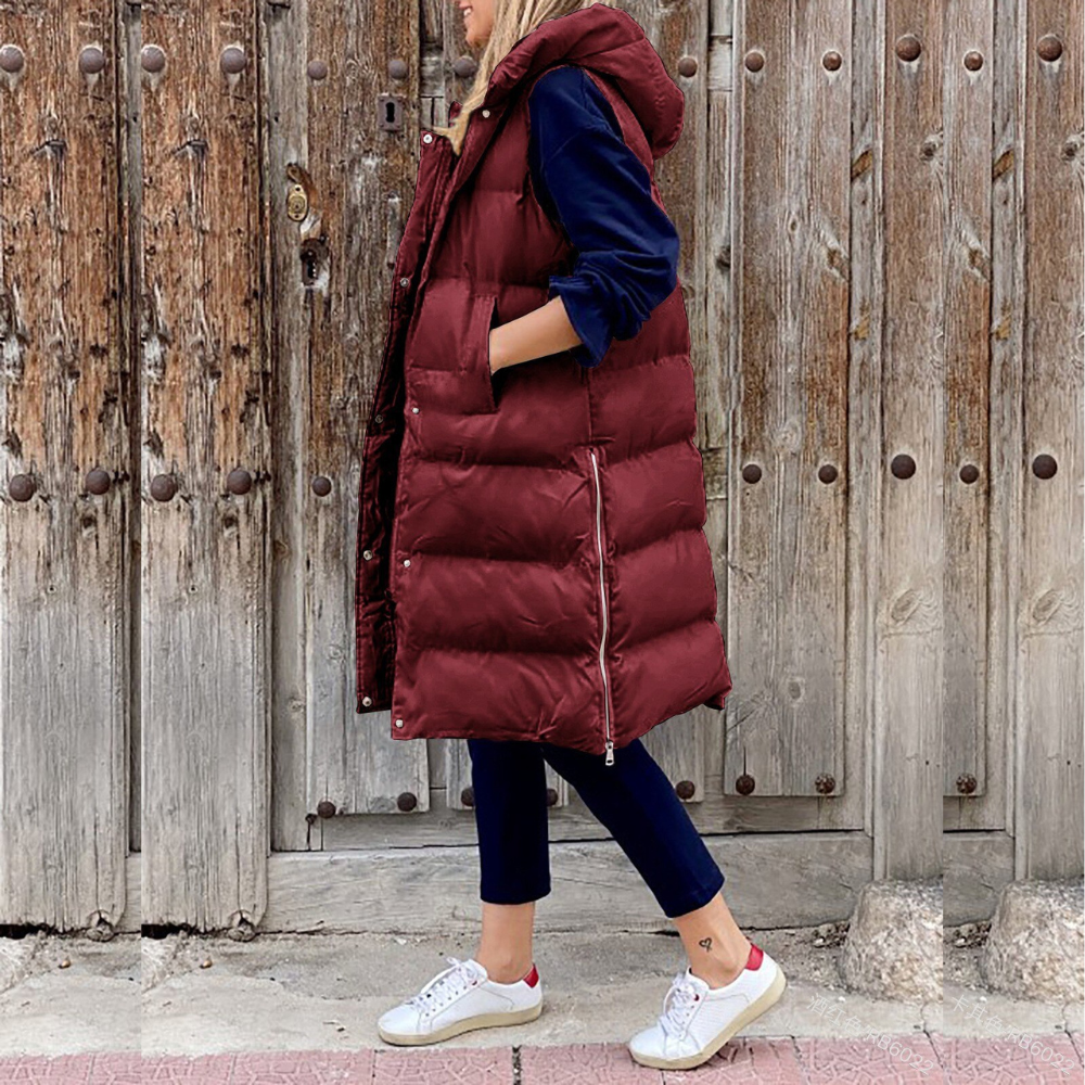 Wintervest voor dames | Met capuchon 3