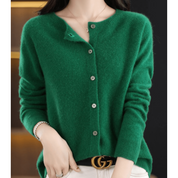Zachte damescardigan met knoopjes | Warm 10
