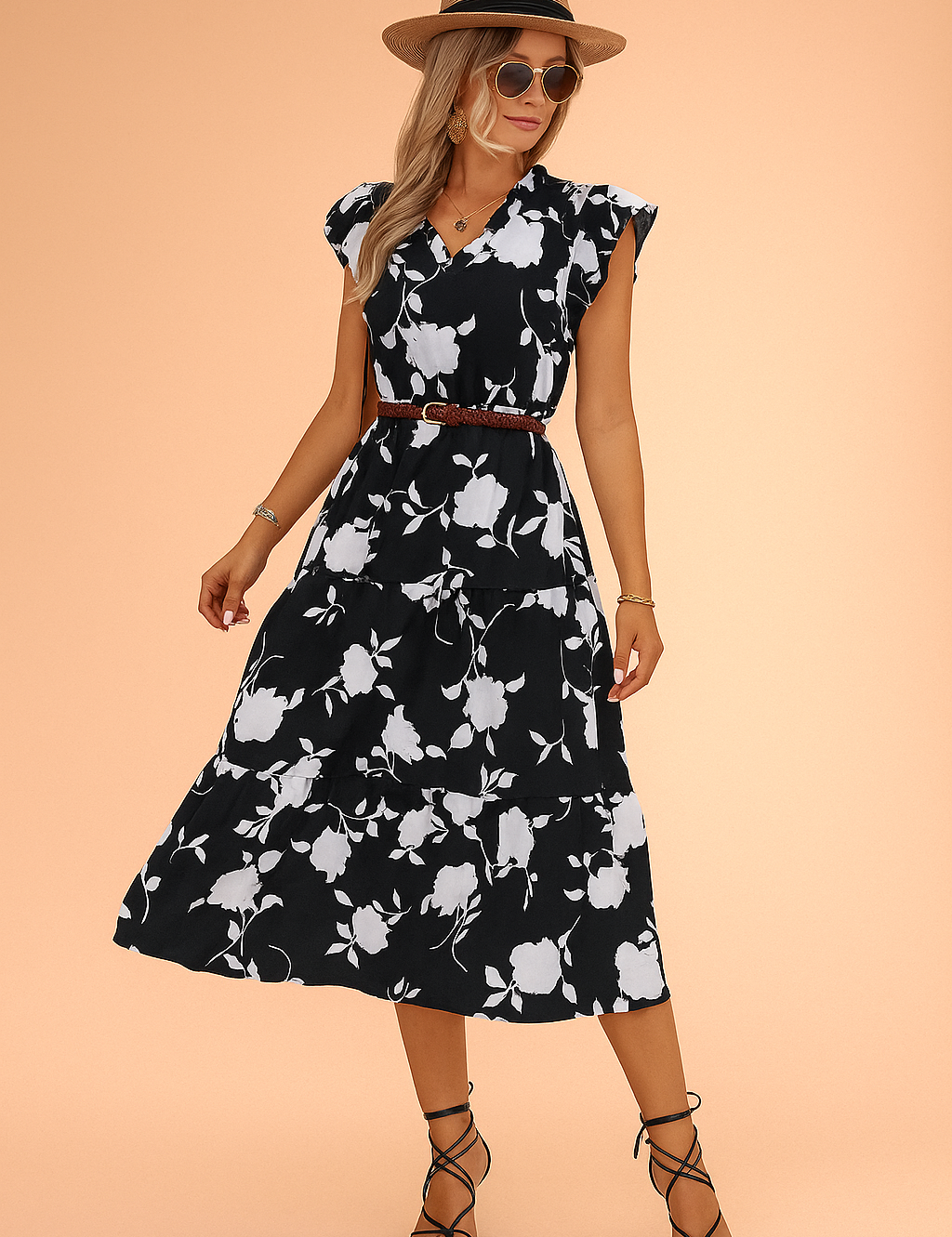 Zijn elegante zomerjurk voor vrouwen voor de zomer 0