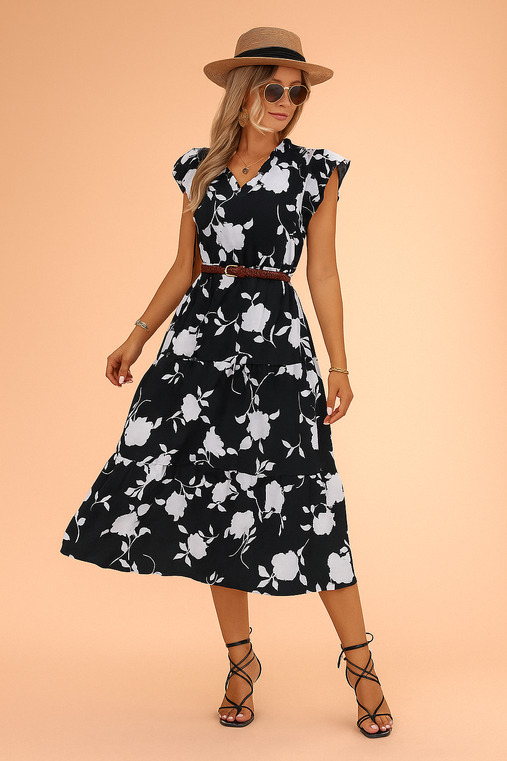 Zijn elegante zomerjurk voor vrouwen voor de zomer 0