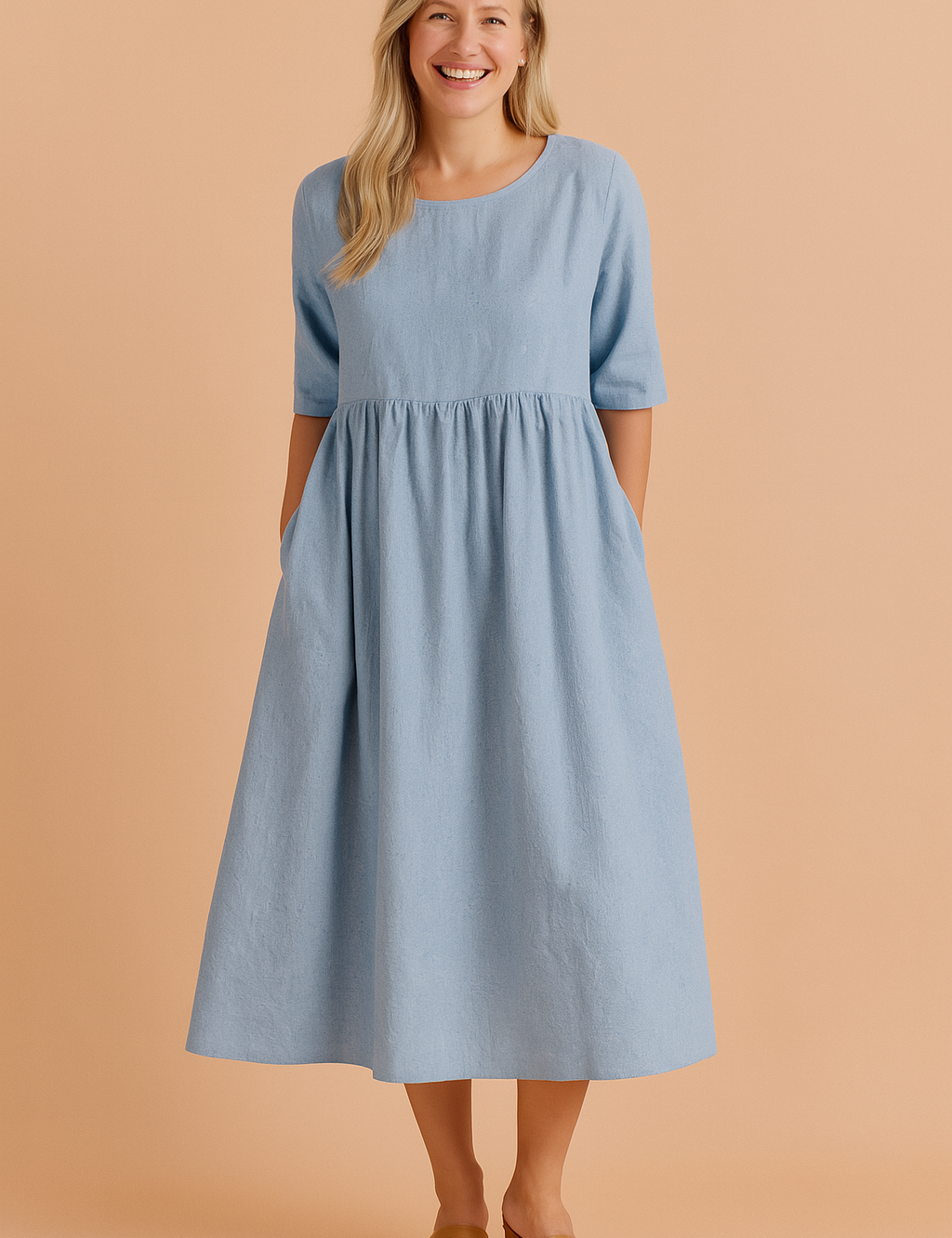 Zuzanna Airy Dress met zakken 6