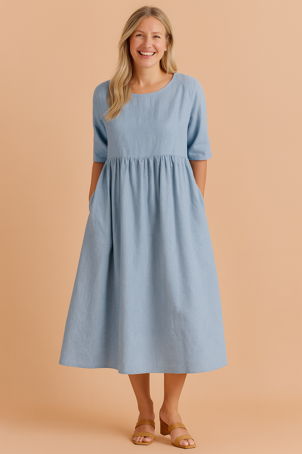 Zuzanna Airy Dress met zakken 6