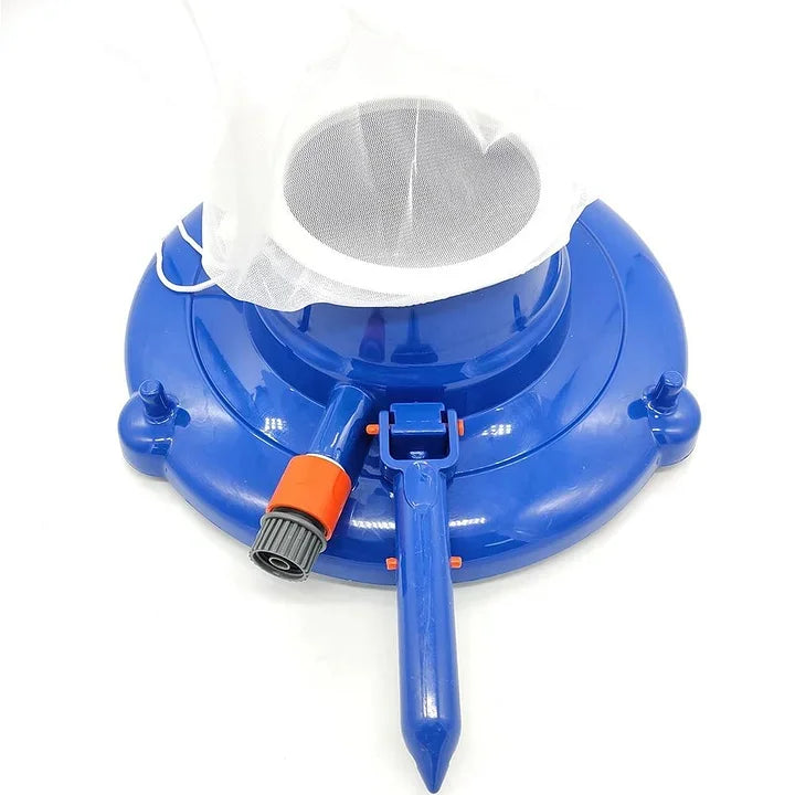 Zwembadbladzuiger, grote bladzuiger voor in- en bovengrondse zwembaden (blauw) 2