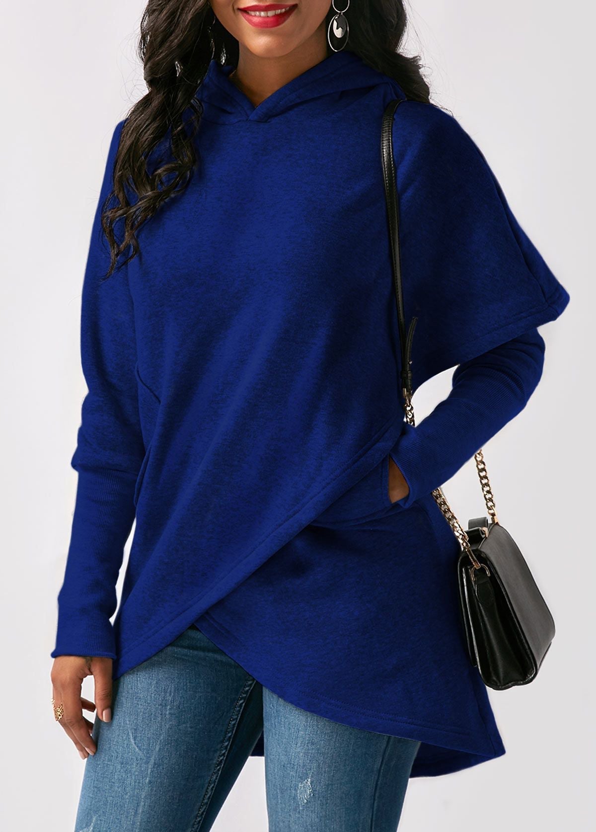 Cornelia | Trendy Asymmetrisch Hoodie