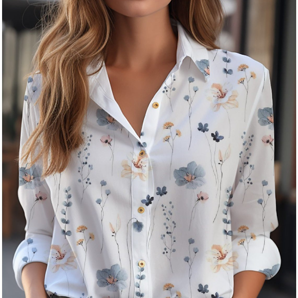 Florien | Bloemprint Blouse