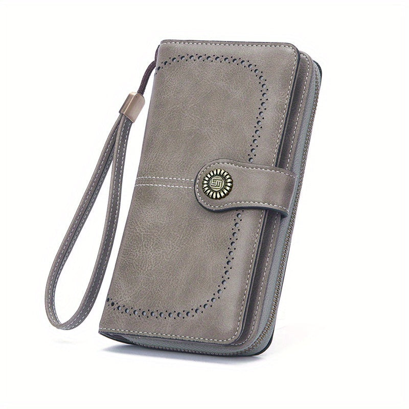 Sophie | Retro RFID Reistasportemonnee met Grote Capaciteit