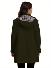Tanya | Modieuze Dames Jas met Capuchon