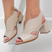 GILLIAN | Elegante Leren Sandalen
