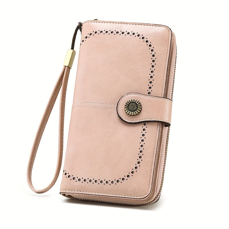 Sophie | Retro RFID Reistasportemonnee met Grote Capaciteit