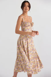 EILISH | Midi Bustier Korset Zomerse Jurk