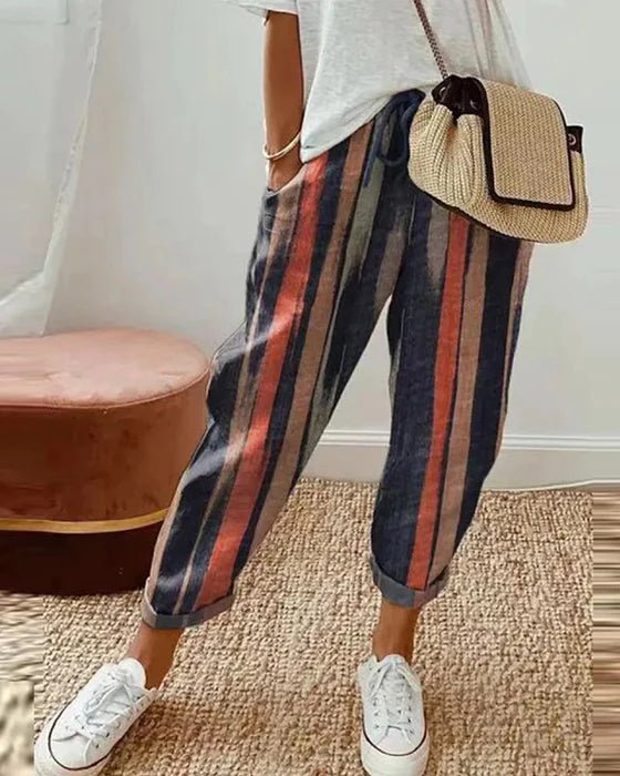 Malika - Trendy casual damesbroek voor een stijlvolle look