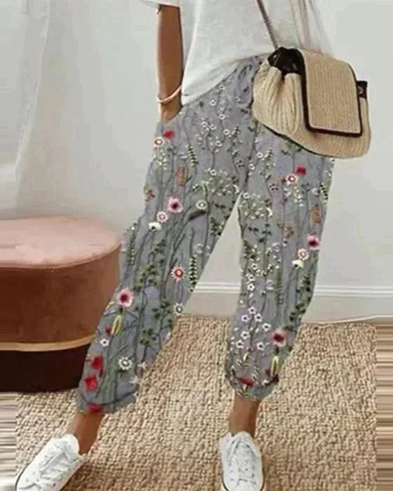 Malika - Trendy casual damesbroek voor een stijlvolle look