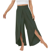 Poppy – Comfortabele Yogabroek met Elegante Wijde Pijpen